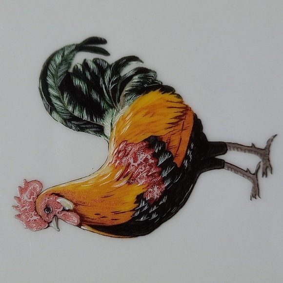 Decorative plate with a Rooster - Picture 4 of 4